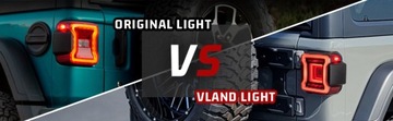 JEEP WRANGLER JL 2018- КОМПЛЕКТ ЛАМП LED VLAND ОРАНЖЕВЫЙ СИГНАЛ ПОВОРОТА