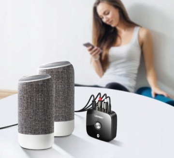 Адаптер приемника Bluetooth 5.1 RCA AUX microUSB