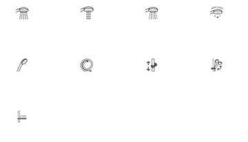 ХРОМНЫЙ ГИДРОМАССАЖНЫЙ ДУШЕВОЙ НАБОР + МЫЛЬНИК
