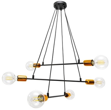 LAMPA SUFITOWA PLAFON ŻYRANDOL LOFT EDISON LED