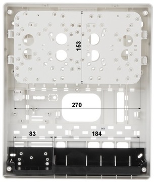 КОРПУС УНИВЕРСАЛЬНЫЙ ОПУ-3-П SATEL ABCV