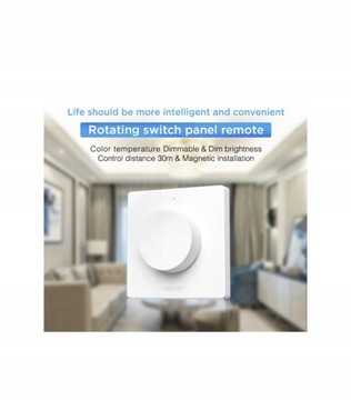 PANEL / PILOT NAŚCIENNY K1 DO LED MONO / CCT Z POKRĘTŁEM Mi-light / MIBOXER