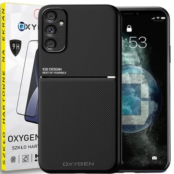 Etui CASE pokrowiec IQS OXYGEN do Samsung Galaxy A55 + szkło HARTOWANE