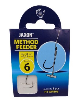 Haczyki Jaxon Przypon do Method Feeder Push Stop 6