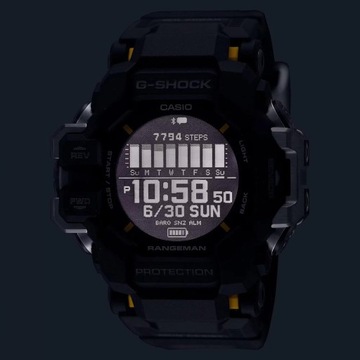 Zegarek CASIO G-Shock Master Of G GPR-H1000-1ER - Land Rangeman Solar GPS 6