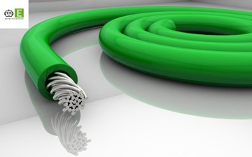 Ограничительный кабель для газонокосилки-робота 500 м на катушке 3,4 мм.