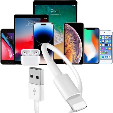 КАБЕЛЬ ЗАРЯДКИ для LIGHTNING для IPHONE X 11 12 PRO