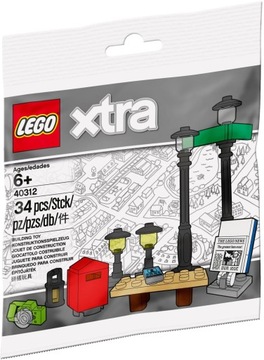 LEGO Xtra Street Lights 40312 ЛАМПЫ