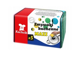 5x ZMYWAK KUCHENNY GĄBKA MYJKA MAXI