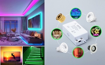 СВЕТОДИОДНЫЙ ТРАНСФОРМАТОР 240 12В постоянного тока 2,5А LED MR11, MR16