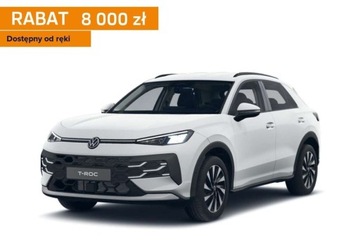 Volkswagen T-Roc I SUV Facelifting 1.5 TSI ACT 150KM 2025 Volkswagen T-Roc Life 1.5 eTSI 150KM DSG 1.5 Benzyna 150KM