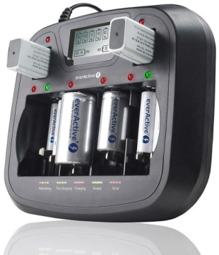 УНИВЕРСАЛЬНОЕ ЗАРЯДНОЕ УСТРОЙСТВО ДЛЯ R3 R6 9V R20 R14 Ni-MH USB АККУМУЛЯТОРОВ