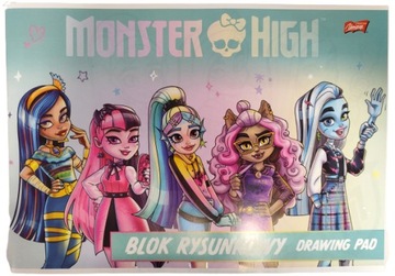 Blok rysunkowy MONSTER HIGH 20+1 arkuszy