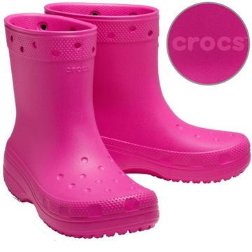 CROCS BUTY DAMSKIE KALOSZE SPORTOWE WODOODPORNE GUMIAKI NA MIASTO r. 37-38