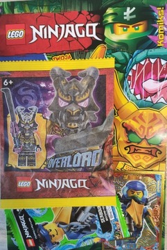 Lego ninjago komiks 3/24 + Overlord + karty