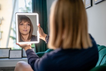 Портативное светодиодное зеркало для макияжа Humanas HS-ML02