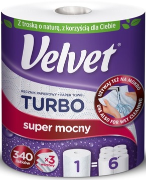 Velvet Ręcznik Papierowy Super Mocny Turbo