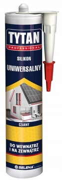 TYTAN professional Silikon uniwersalny czarny 280ml