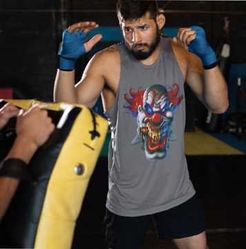 TANK TOP HORROR/ROCK Страшный клоун