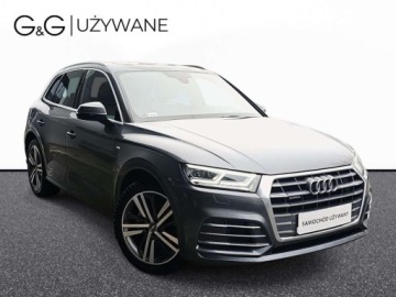 Audi Q5 II SUV 2.0 TDI 190KM 2017 Audi Q5 pneumatyka, dach panoramiczny, matrix led, head up, tempomat 2.0, zdjęcie 2