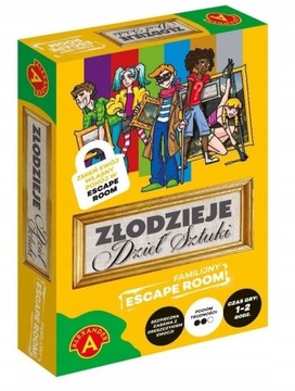 GRA dla DZIECKA Planszówka FAMILIJNA Zabawna Gra CIEKAWA Gra Escape Room 2