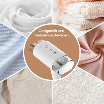 Паровой гладильный аппарат мощностью 1200 Вт с паровой щеткой и резервуаром для воды на 180 мл.