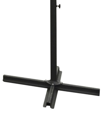 БОЛЬШОЙ РАСШИРЯЕМЫЙ РЕГУЛИРУЕМЫЙ САДОВЫЙ ЗОНТ С 24 СВЕТОДИОДАМИ SOLAR CHICAGO 270 СЕРЫЙ