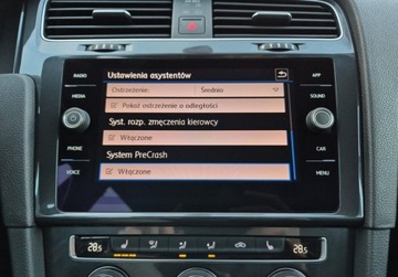 Volkswagen Golf VII Variant Facelifting 1.5 TSI ACT 150KM 2019 Volkswagen Golf SalonPL 1.5TSI 150KM Comfortline LED ACC Podgrz.SzybaFotel, zdjęcie 24