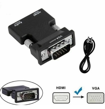 Конвертер из HDMI в VGA + аудио