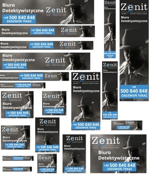 BANERY Google AdWords REKLAMOWE INTERNETOWE 20szt.