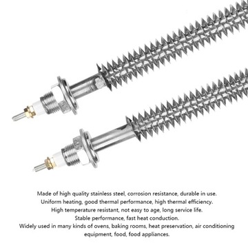 ребристая электрическая тепловая трубка прочная