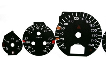 Стрелки одометра MERCEDES R129, замена миль/ч км/ч