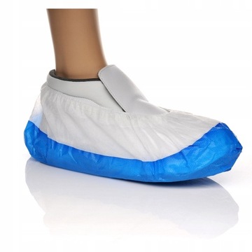 OCHRANIACZE NA BUTY WZMACNIANE CPE + PP 50 SZT