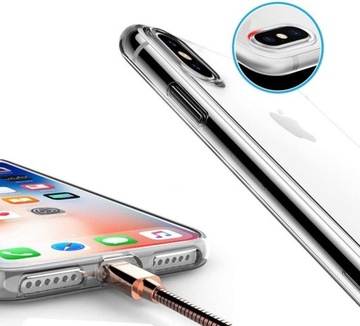 ТОНКИЙ ЧЕХОЛ ARMOR ДЛЯ IPHONE X XS + ЗАКАЛЕННОЕ СТЕКЛО 9D ЗАЩИТА ПЕРЕДНЯЯ ЗАДНЯЯ ЗАДНЯЯ ПЕРЕДНЯЯ ЧАСТЬ