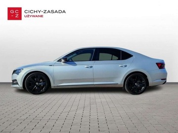 Skoda Superb III Liftback Facelifting 2.0 TSI 190KM 2021 Skoda Superb 2.0 TSI 190KM Sportline DSG LED Kamera Canton Virtual Android, zdjęcie 1