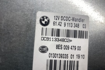 INVERTER BMW 3 (E90) 9113348 2.0L GASOLINE 125KW 2010