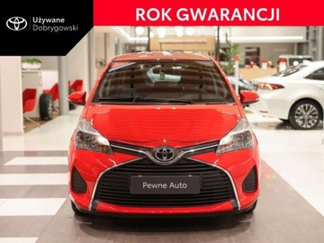 Toyota Yaris III Hatchback 5d Facelifting 1.0 VVT-i 69KM 2015 Toyota Yaris 1.0 Active EU6 Benzyna 69KM