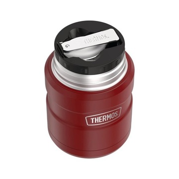 Пищевой термос с ложкой Thermos Rustic Red 0,47L