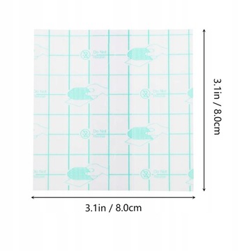 Taśma klejąca przezroczysta do mieszania maki