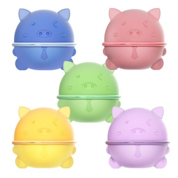 BOMBY WODNE BALONY NA WODĘ WIELOKROTNEGO UŻYTKU MAGNETYCZNE ZESTAW 6 SZTUK