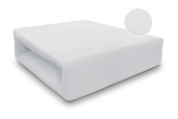 Prześcieradło JERSEY 120x200 Z GUMKĄ Popiel