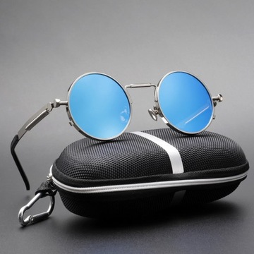 КРУГЛЫЕ МУЖСКИЕ ЖЕНСКИЕ СОЛНЦЕЗАЩИТНЫЕ ОЧКИ KINGSEVEN LENOKS КРУГЛЫЕ РЕТРО