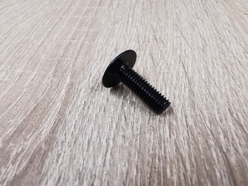 Śrubka Śruba motocyklowa 6x20 ALUMINIOWA czarna