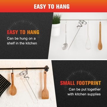 КУХОННЫЙ ТЕРМОМЕТР ТЕМПЕРАТУРА ЖАРЕННОГО МАСЛА