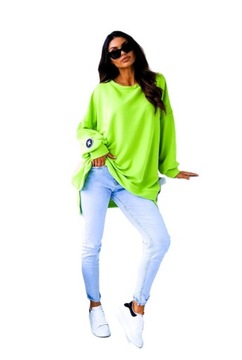 Bluza oversize mucha limonka Me Gusta