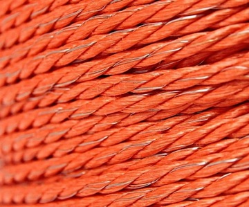 ВЕРЕВКА ПАСТУШКА С МОЗГАМИ ПОМЕЛАК СТРОНГ ОРАНЖЕВЫЙ 6ММ