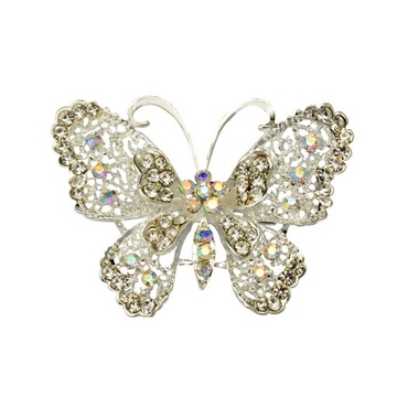 Kobiety Kryształ Rhinestone Motyl