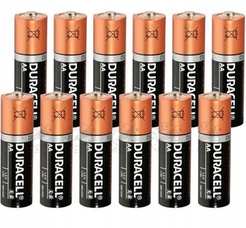 Щелочная батарейка AA LR6 Duracell BASIC 12 шт.