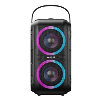 Głośnik przenośny bezprzewodowy W-King T9-2 Bluetooth 80W RGB