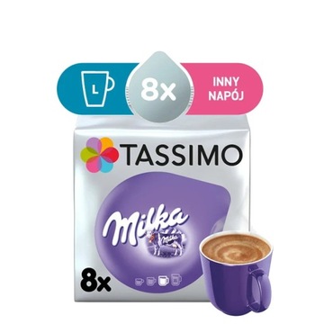Kapsułki do ekspresu TASSIMO Jacobs Milka 8szt